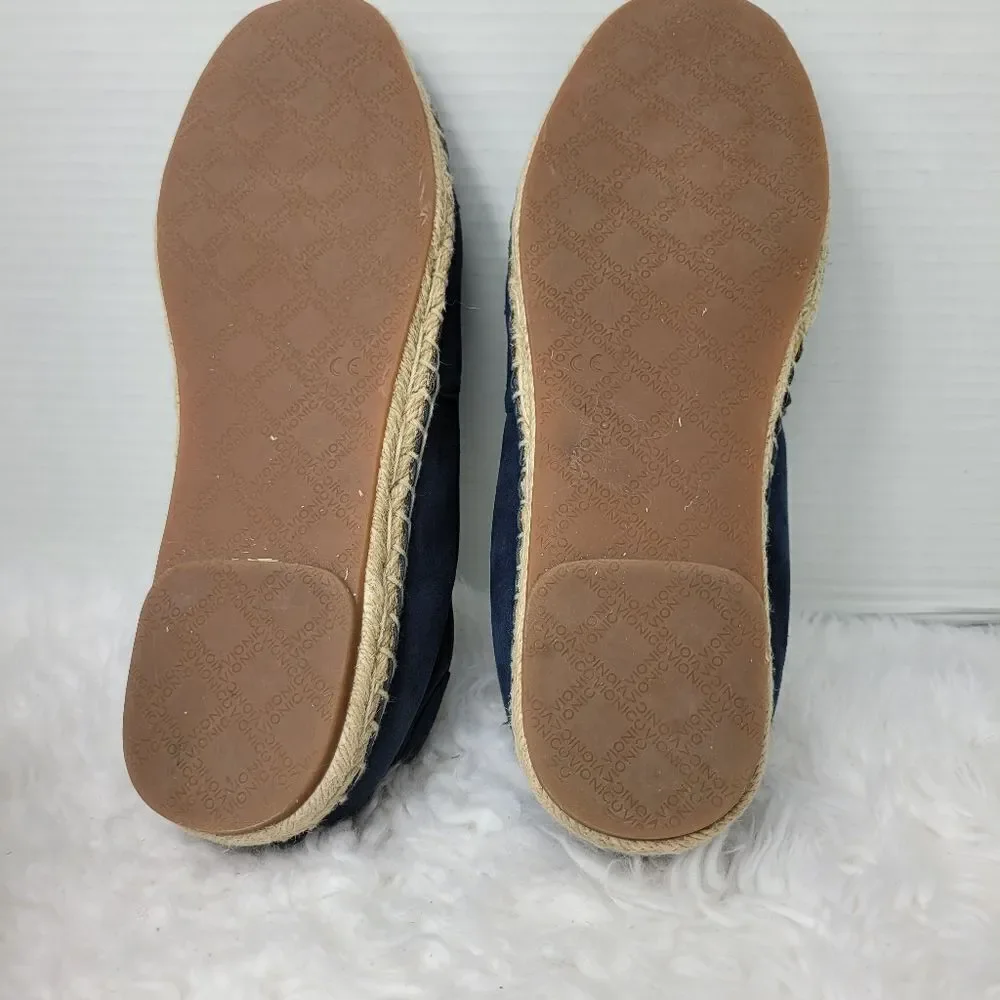 Vionic Womens Size 9.5]Blue Espadrilles Loafers Walking Shoes